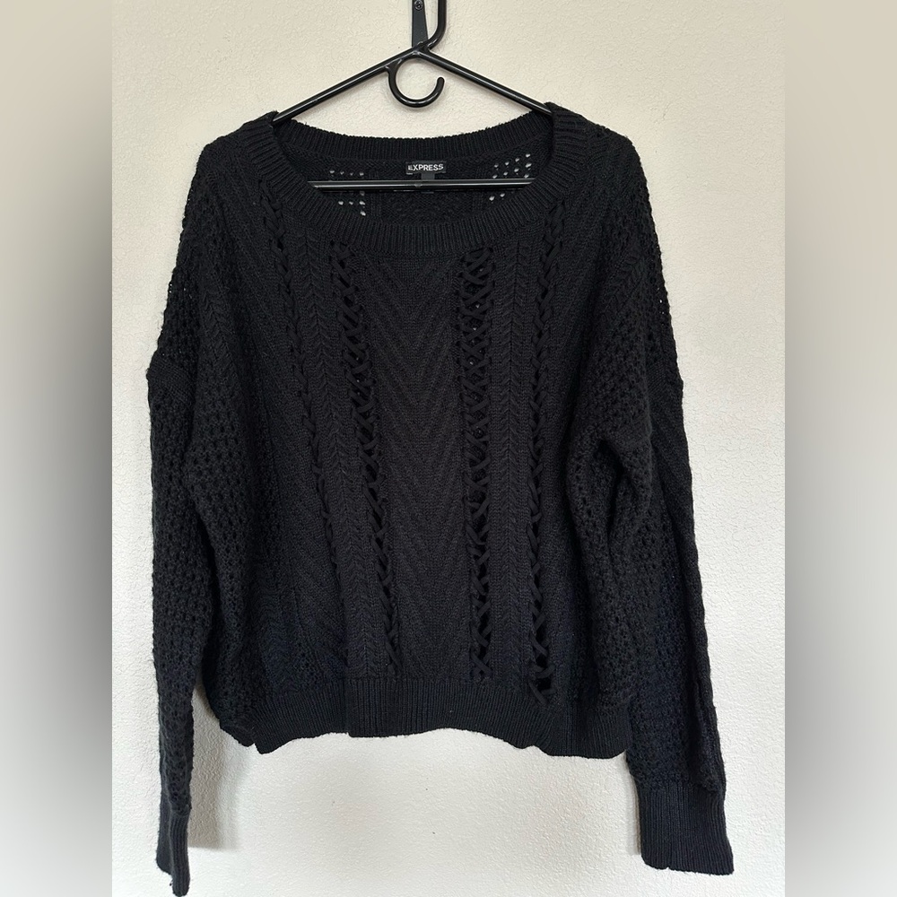 Express Open Knit Sweater - Size M